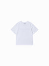 ADLV Kids Two Tone Logo Lettering Short Sleeve T-Shirt