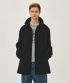 Marithé François Girbaud RAGLAN HALF TRENCH JACKET navy