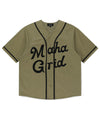 Mahagrid Serif Logo Baseball Shirt