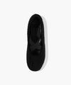 Marithé François Girbaud Women's Cross Banding Shearling Flat Shoes in Brown