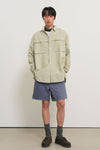 General Idea UNISEX Loose Fit Stripe Pocket Shirt