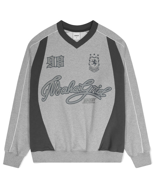 Mahagrid Track Sweatshirt Grey
