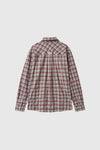 General Idea WOMAN Loose Fit Natural Check Shirt