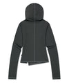 Mahagrid Curved Slim Hoodie