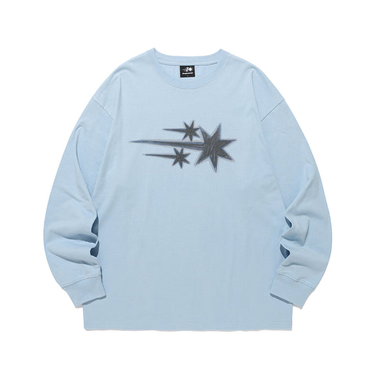 Nice Ghost Club Drawing 3 Star Long Sleeve Tee