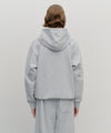 Marithé François Girbaud Crown Crest Symbol Hoodie (Brushed) Heather Gray