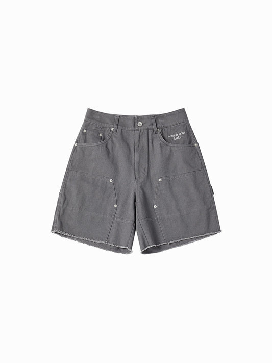 ADLV Double Knee Denim Short Pants