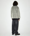 Mahagrid CUTTING CONTRAST HALF ZIP-UP KNIT