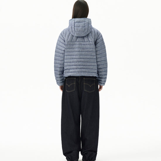 Mahagrid Light Hooded Down Puffer