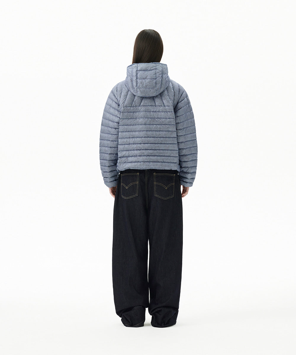 Mahagrid Light Hooded Down Puffer