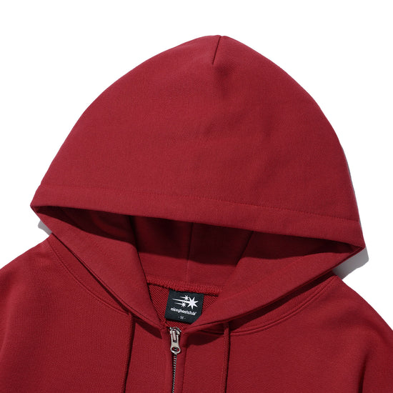 Nice Ghost Club 3Star Logo Zip Hoodie