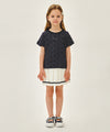 Marithé François Girbaud Kids All Over Flower Tee Navy