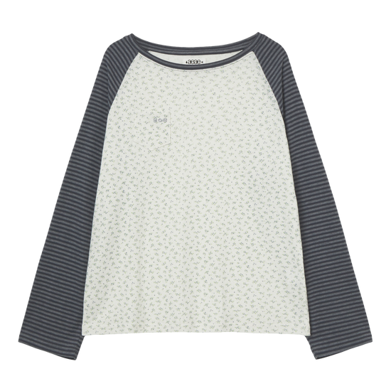 AEAE Cozy Flower Raglan Long Sleeve