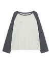 AEAE Cozy Flower Raglan Long Sleeve
