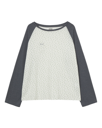 AEAE Cozy Flower Raglan Long Sleeve