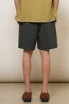 General Idea MAN Seersucker Check Half Banding Pants