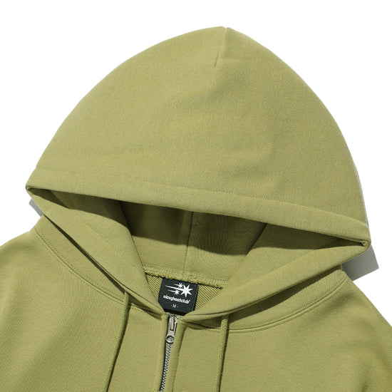 Nice Ghost Club 3 Star Logo Zip Hoodie