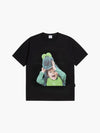 ADLV Baby Face Crocodile Doll Short Sleeve T-Shirt