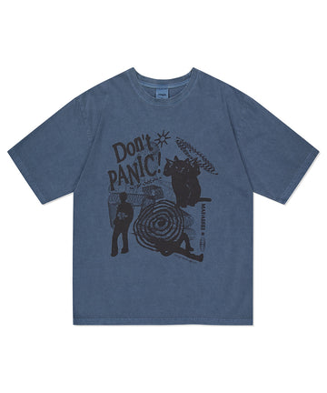 Mahagrid Don't Panic Pigment Tee