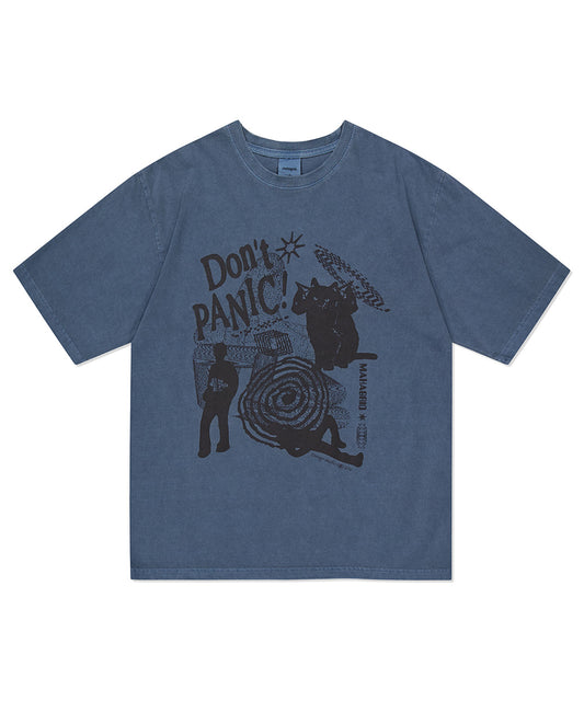 Mahagrid Don't Panic Pigment Tee