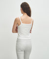 Marithé François Girbaud W BASIC STRING CROP SLEEVELESS
