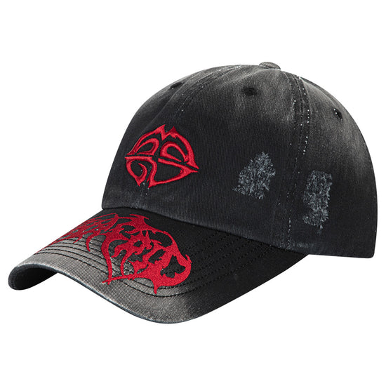 Mahagrid Washed Metal Logo Ball Cap