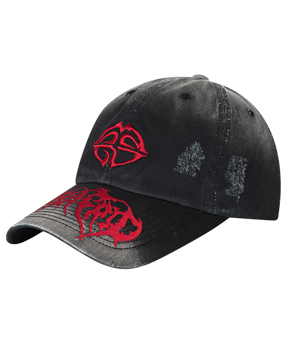 Mahagrid Washed Metal Logo Ball Cap