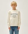 Marithé François Girbaud Kids Denim Applique Sweatshirt