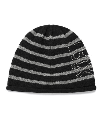 Cavish SKULL CAT STRIPED BEANIE