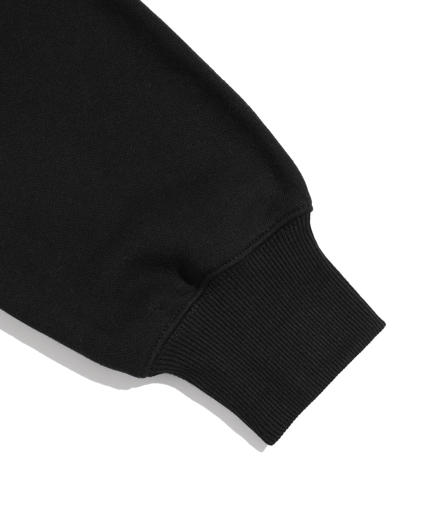 Nice Ghost Club 3Stars Hate Applique Hoodie [Black]