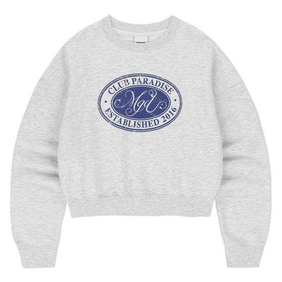 Mahagrid Club Paradise Crop Sweatshirt