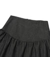 Nice Ghost Club Lowrise Shirring Denim Skirt