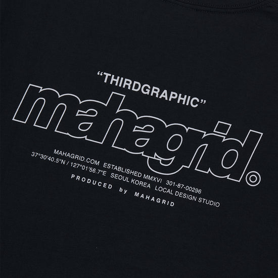 Mahagrid Back Third Logo Tee