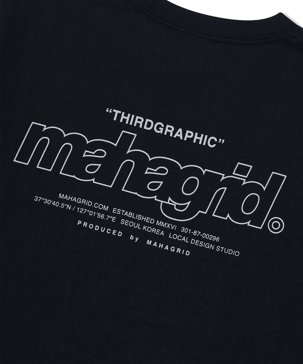 Mahagrid Back Third Logo Tee