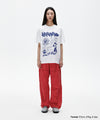 Mahagrid Street Crew Tee White