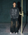 ADLV Mobile Suit Gundam Pigment Double Layer Long Sleeve T-Shirt