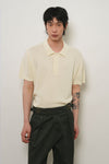 General Idea MAN Button Collar Half Knit