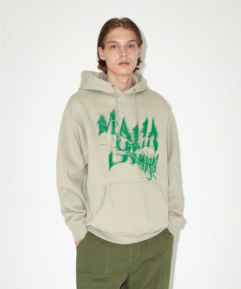 Mahagrid Ink Distortion Hoodie