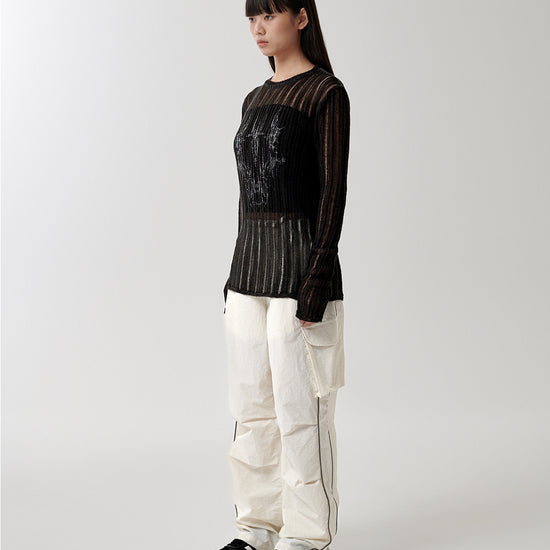 Mahagrid Tattoo Crochet Knit
