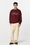 General Idea UNISEX Lettering Fleece Sweatshirt