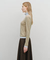 Marithé François Girbaud Women's Layered Turtle Neck Long Sleeve Light Brown