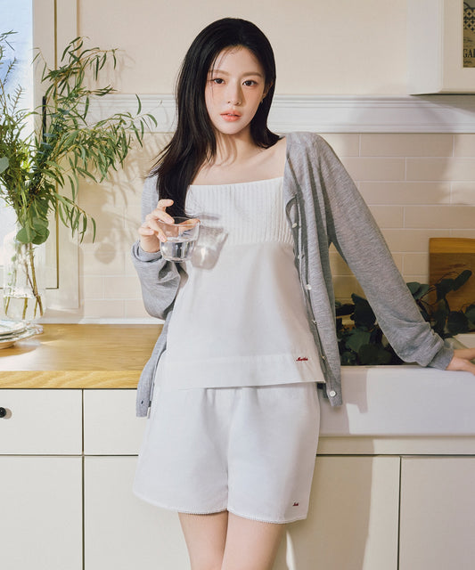 Marithé François Girbaud W SHEER KNIT CARDIGAN