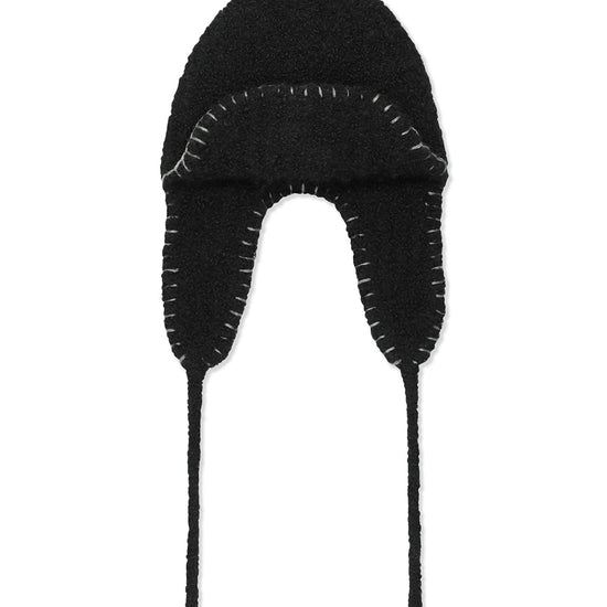 Mahagrid Stitch Earflap Hat