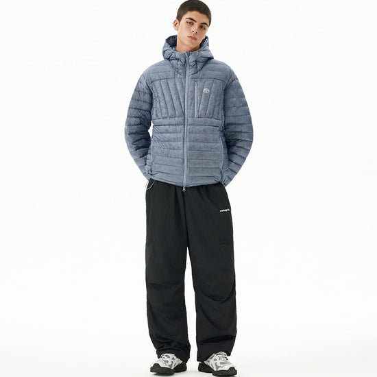 Mahagrid Light Hooded Down Puffer