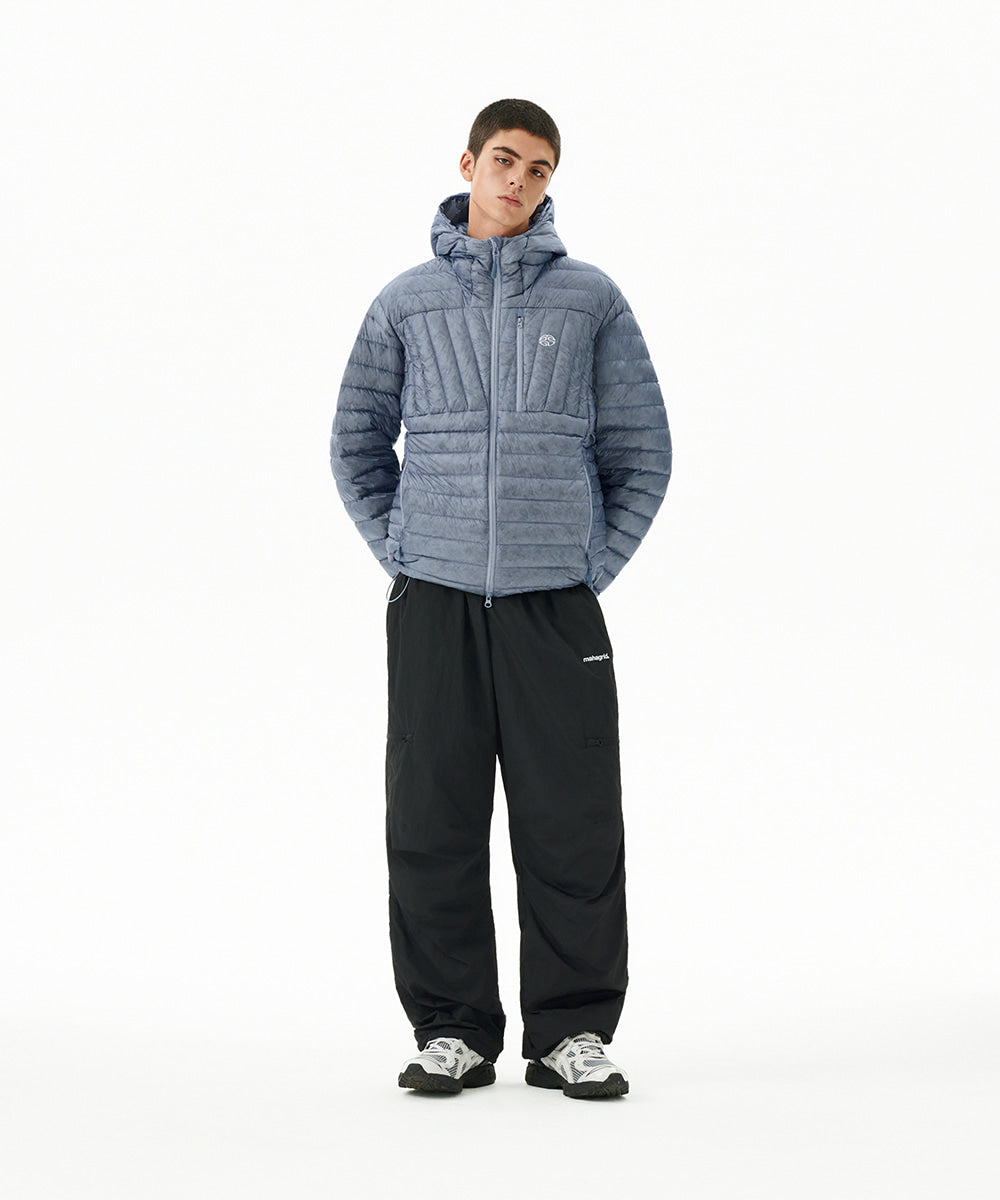 Mahagrid Light Hooded Down Puffer
