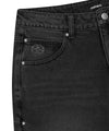 Mahagrid Western Denim Pant [Black]