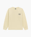 Marithé François Girbaud BACK CLASSIC LOGO LONG SLEEVE TEE butter