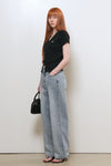 General Idea WOMAN Airy V-Neck Cable Cardigan