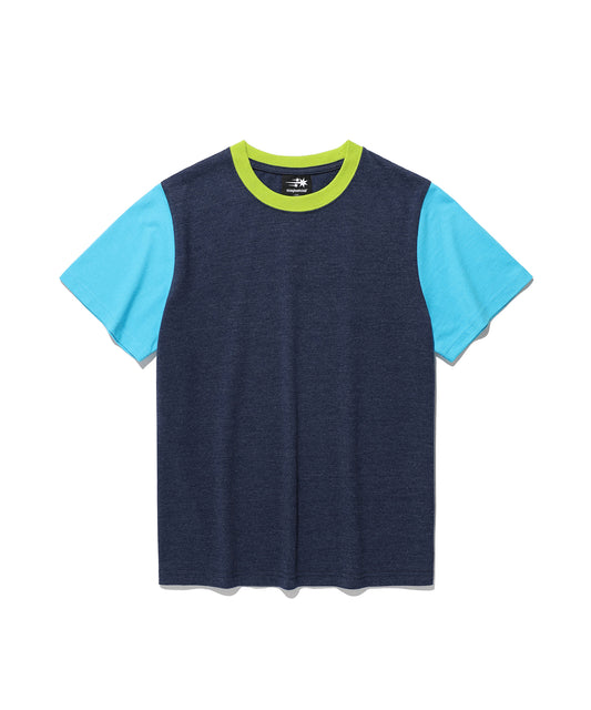 Nice Ghost Club X JIMMIZO Color Block Tee [Navy]