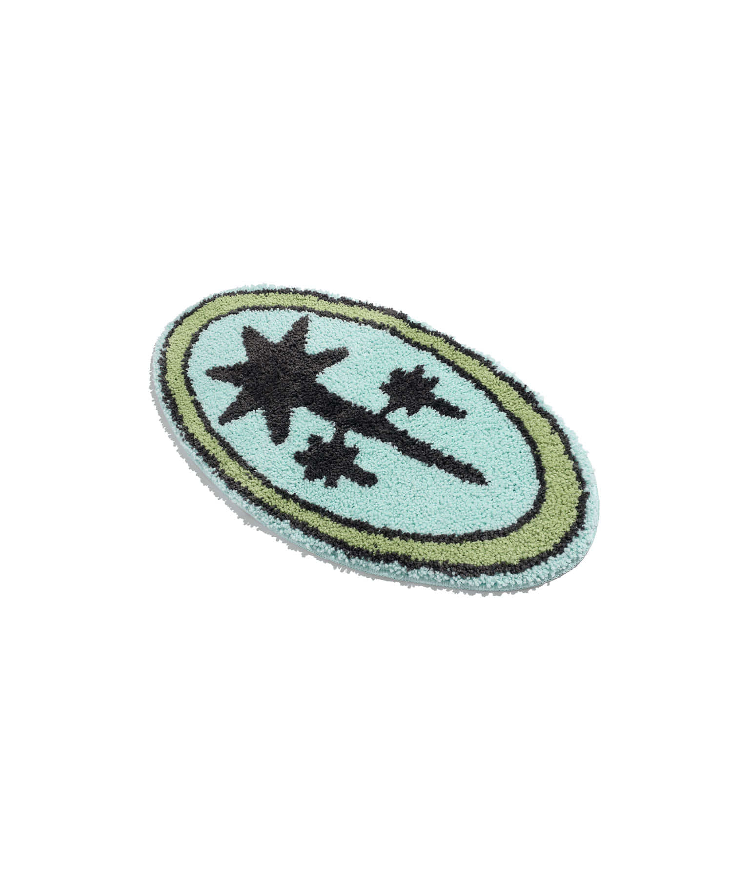 Nice Ghost Club 3Star Oval Rug Mat [Mix]